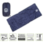Спальный мешок ARIZONE Chipmunk синий (28-170151) - Фото 2