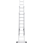 Лестница алюминиевая трехсекционная 552 см НОВАЯ ВЫСОТА NV1230 (1230309) - Фото 6