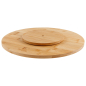 Блюдо бамбуковое круглое вращающееся PERFECTO LINEA Bamboo 35,5х1,2 см (35-355120) - Фото 4