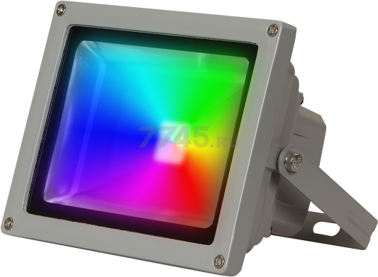 Прожектор светодиодный PFL RGB-RC/GR 10 Вт JAZZWAY (1005892) - Фото 2
