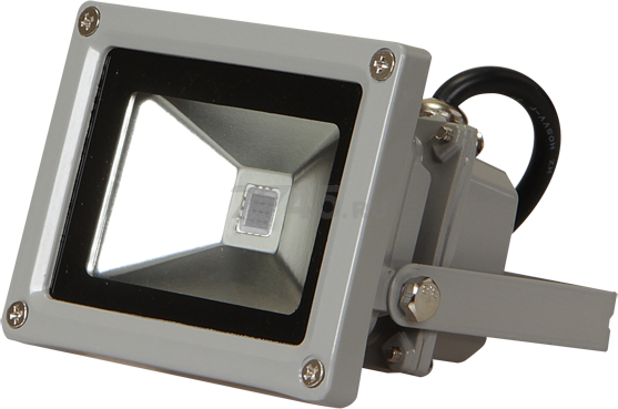 Прожектор светодиодный PFL RGB-RC/GR 10 Вт JAZZWAY (1005892) - Фото 3