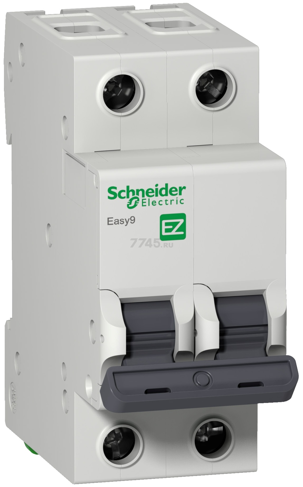 Автоматический выключатель SCHNEIDER ELECTRIC Easy9 2P 20А С 4,5кА (EZ9F34220)