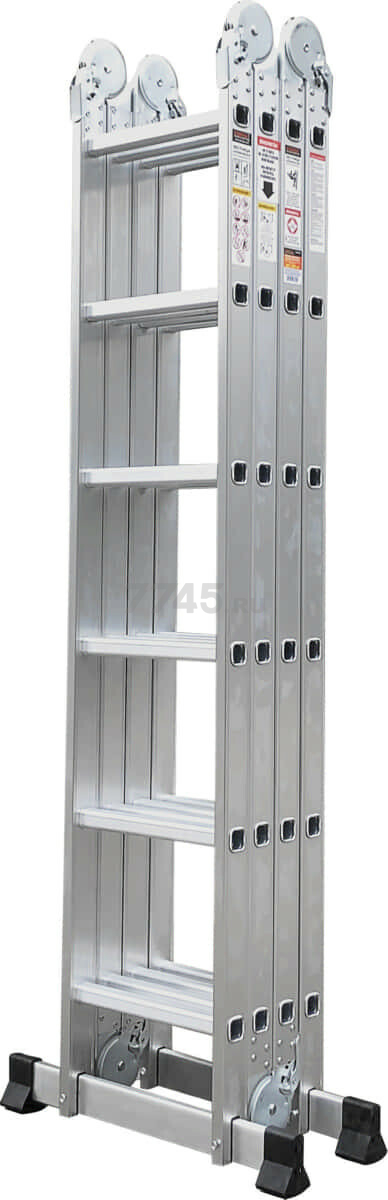 Лестница-трансформер алюминиевая 680 см STARTUL (ST9732-06) - Фото 3