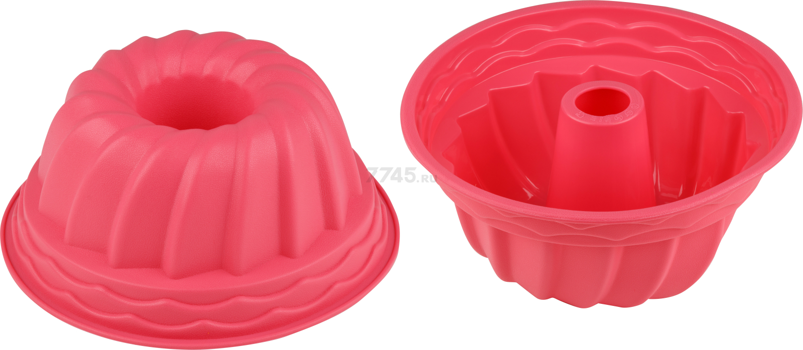 Форма для выпечки кекса силиконовая 24х10,5 см PERFECTO LINEA Fruit Dove розовый (20-002819)