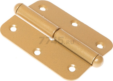 Петля дверная правая 110х66 мм STARFIX золотой металлик (SMP-77996-1)