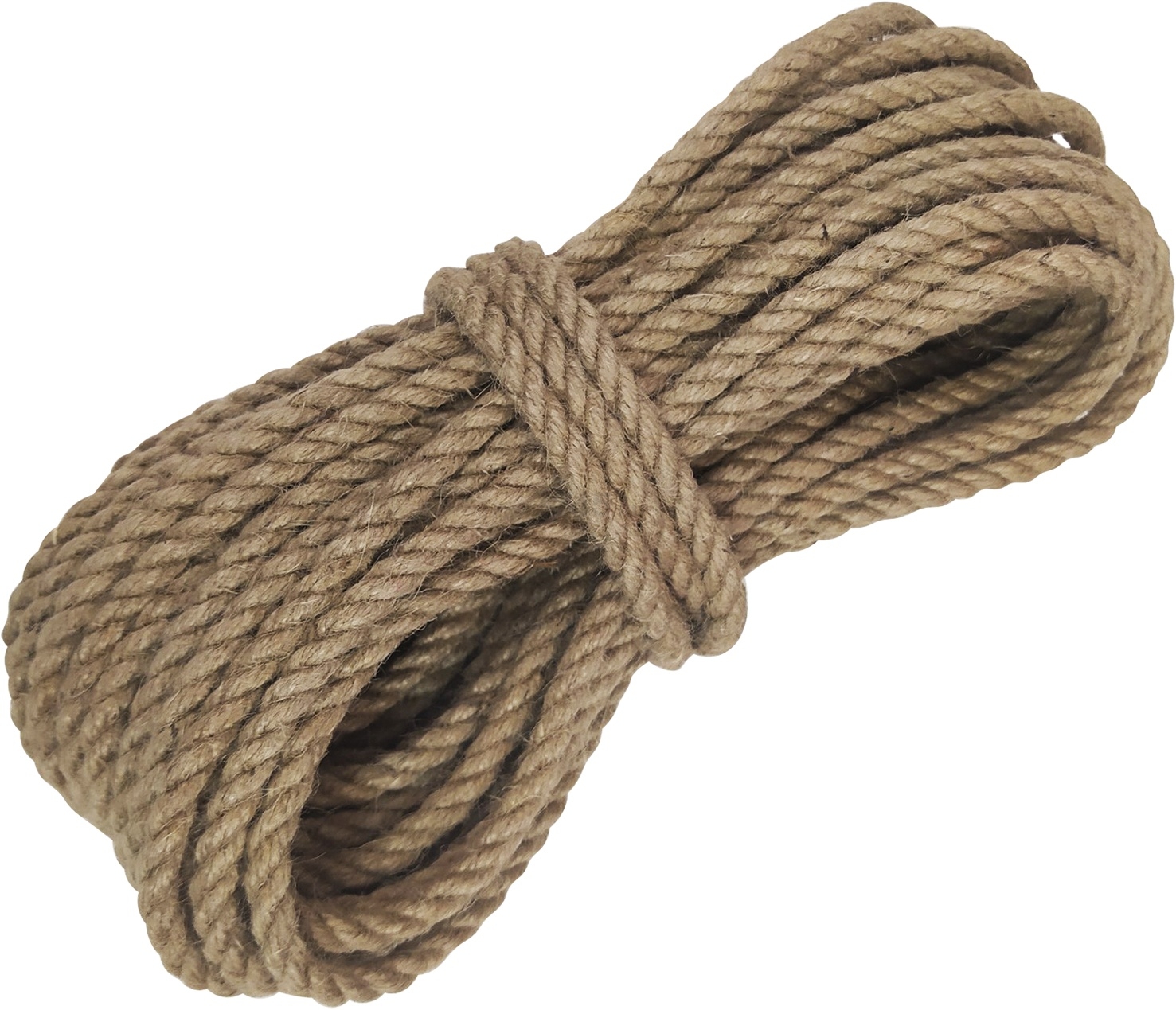 Канат джутовый TRUENERGY Rope jute 8 мм х 20 м (12161)
