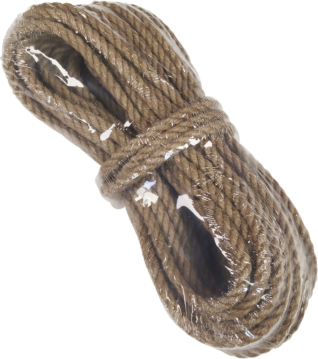 Канат джутовый TRUENERGY Rope jute 8 мм х 20 м (12161) - Фото 2