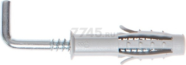 Дюбель с Г-образным крючком 12х60 мм STARFIX 10 штук (SMP2-97307-10)