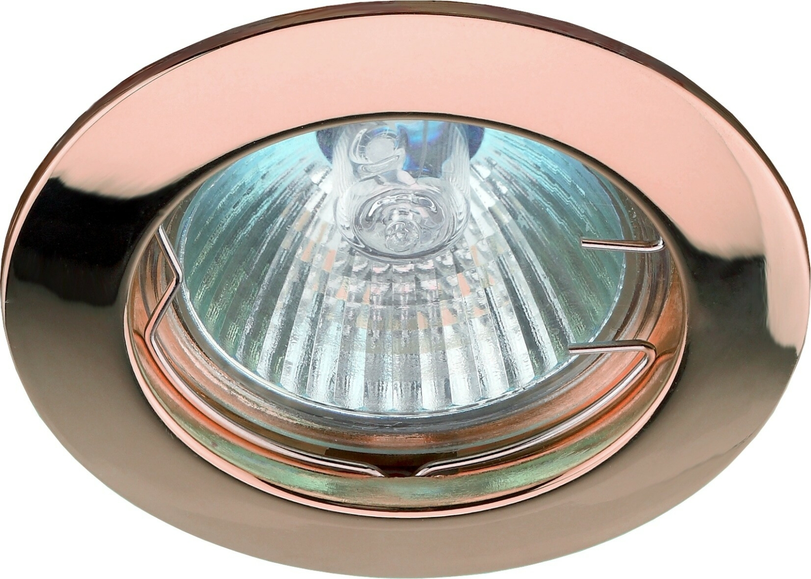Точечный светильник под лампу GU5.3 ЭРА KL1 SC медь (C0043824)
