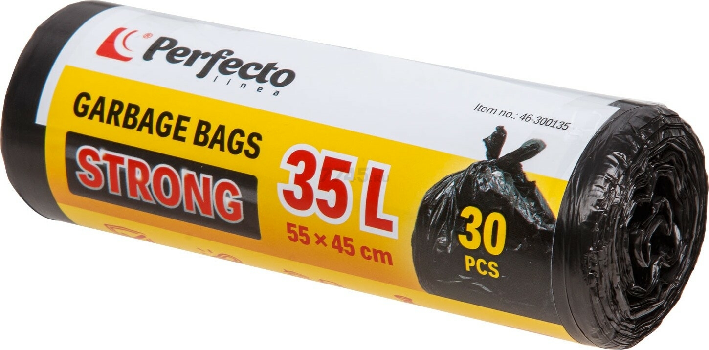 Пакеты для мусора PERFECTO LINEA Strong 35 л 30 штук (46-300135)