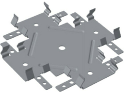 Соединитель одноуровневый краб PRIMET 13,9x13,9x1,8 см (4607168800716)