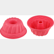 Форма для выпечки кекса силиконовая 24х10,5 см PERFECTO LINEA Fruit Dove розовый (20-002819)