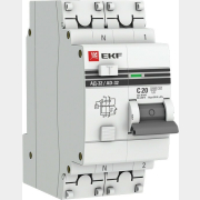 Дифавтомат EKF PROxima АД-32 1P+N 20А 30мА тип АС (DA32-20-30-pro)