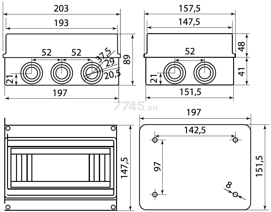 Щрн п ip65. Бокс ЩРН-П-8 модулей навесной пластик ip65 TDM. ЩРН-П-8 ip65 TDM. Щит распределительный навесной TDM Electric ЩРН-П-8. Бокс навесной 8 модулей ip65.