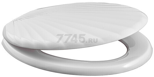 Сиденье для унитаза ОРИО Люкс белое (КРЗ-1) купить с доставкой по ...