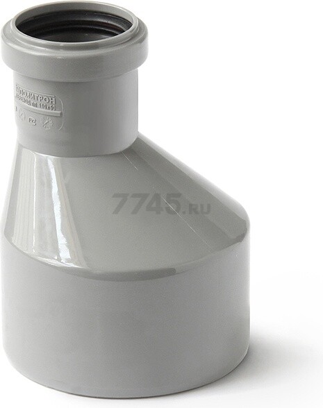 Переходник для внутренней канализации 110/50 эксцентрический PRO AQUA ...