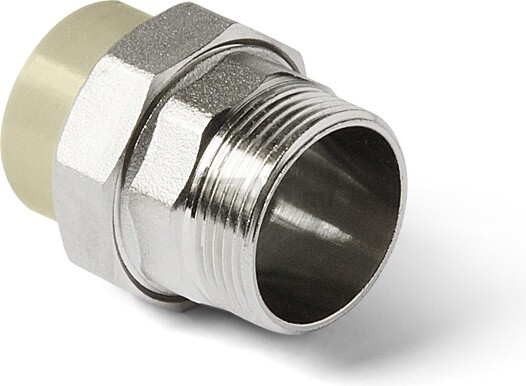 Муфта полипропиленовая комбинированная разъемная (американка) PPR НР 32 ...