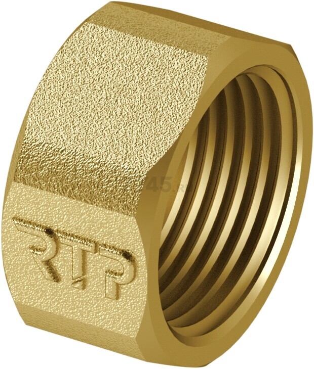 Заглушка латунная с внутренней резьбой РОСТУРПЛАСТ купить с доставкой ...