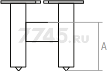 Фиксатор арматуры Стульчик-40 STARFIX 40 штук (SMD4-45363-40) - Фото 3