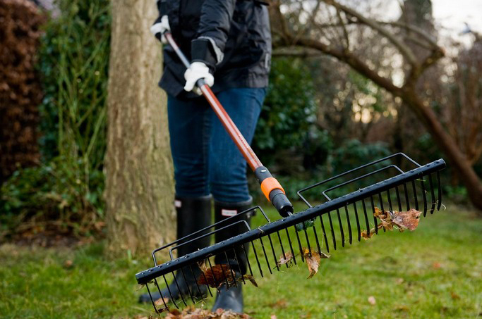 Грабли зубчатые FISKARS QuikFit (1000656) - Фото 7