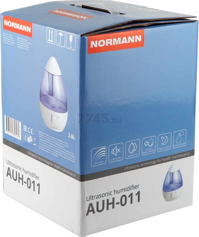 Увлажнитель воздуха NORMANN AUH-011 - Фото 13