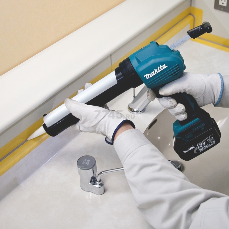 Пистолет для герметика аккумуляторный MAKITA DCG 180 Z (DCG180Z) - Фото 3