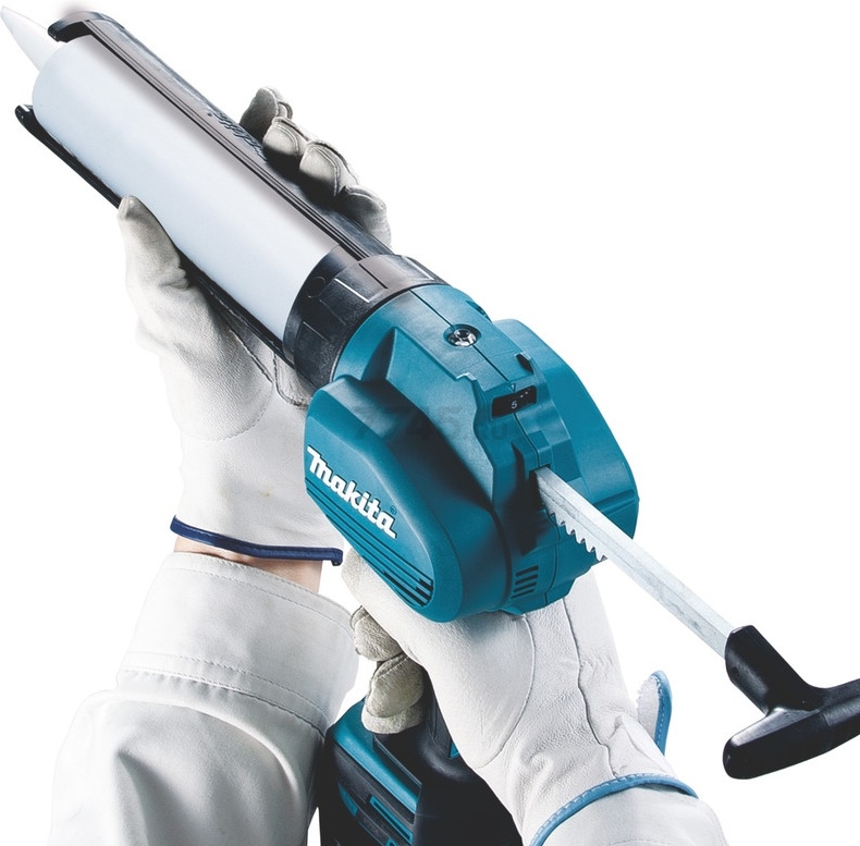 Пистолет для герметика аккумуляторный MAKITA DCG 180 Z (DCG180Z) - Фото 4