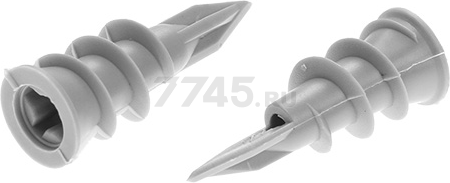 Дюбель пластмассовый для ГКЛ Driva 12х32 мм сверло STARFIX 50 штук (SMP1-57300-50)