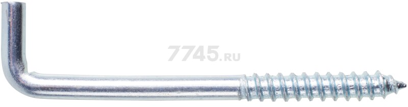 Крючок Г-образный 5х80 мм цинк STARFIX 50 штук (SMP2-31076-50)