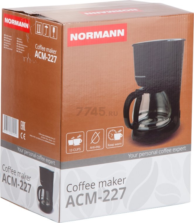 Кофеварка NORMANN ACM-227 - Фото 14
