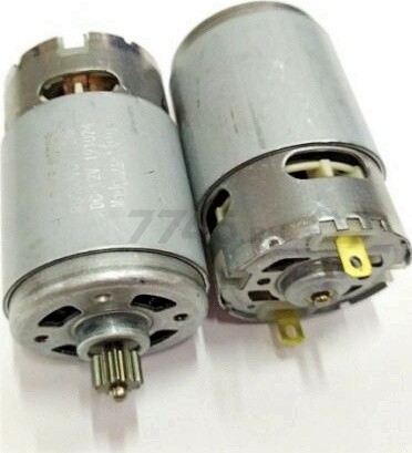 Двигатель 12В с шестерней в сборе для дрелей-шуруповертов MOLOT MBD1215DLi (MT5012-30+31)