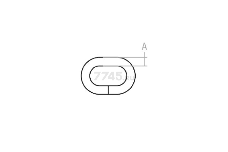Цепь сварная короткозвенная оцинкованная SLC M4 DIN 766 STARFIX бухта 40 м (SMP-63684-40) - Фото 2