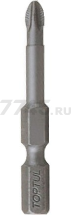 Бита для шуруповерта PH2 50 мм TOPTUL Anti-Slip (FSMA0802)