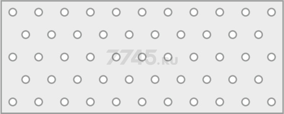 Пластина соединительная 40х80 мм PS белый цинк STARFIX (SMP-58214-1) - Фото 3