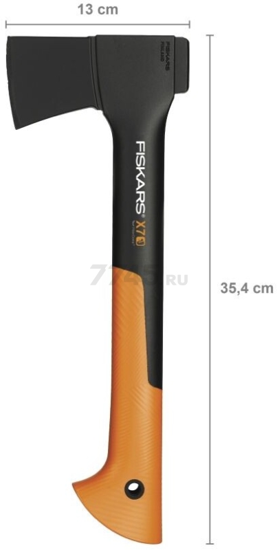 Топор универсальный 0,7 кг FISKARS X7 (1015618) - Фото 9