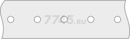 Лента перфорированная тарная 0,55х20 мм STARFIX рулон 25 м (SMP-16667-25) - Фото 2