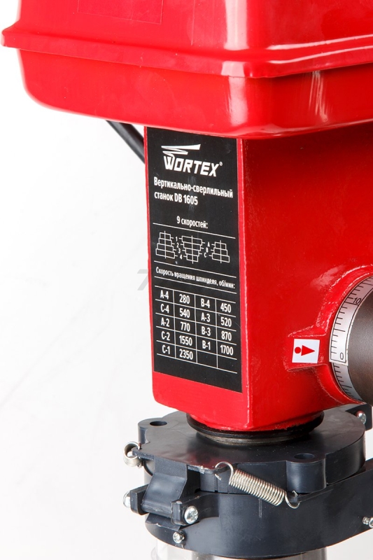 Станок сверлильный WORTEX DB 1605 (DB160500018) - Фото 11