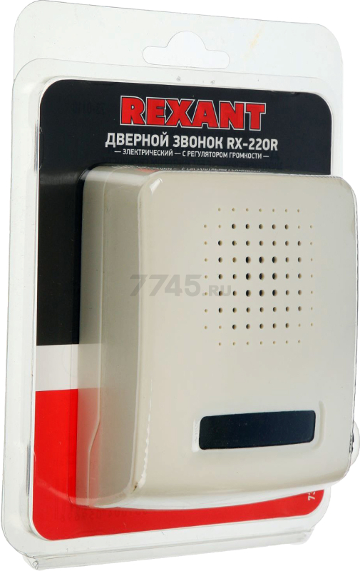 Звонок дверной проводной REXANT RX-220R (73-0110) - Фото 5
