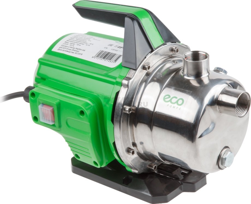 Насос самовсасывающий садовый ECO GFI-13P - Фото 8