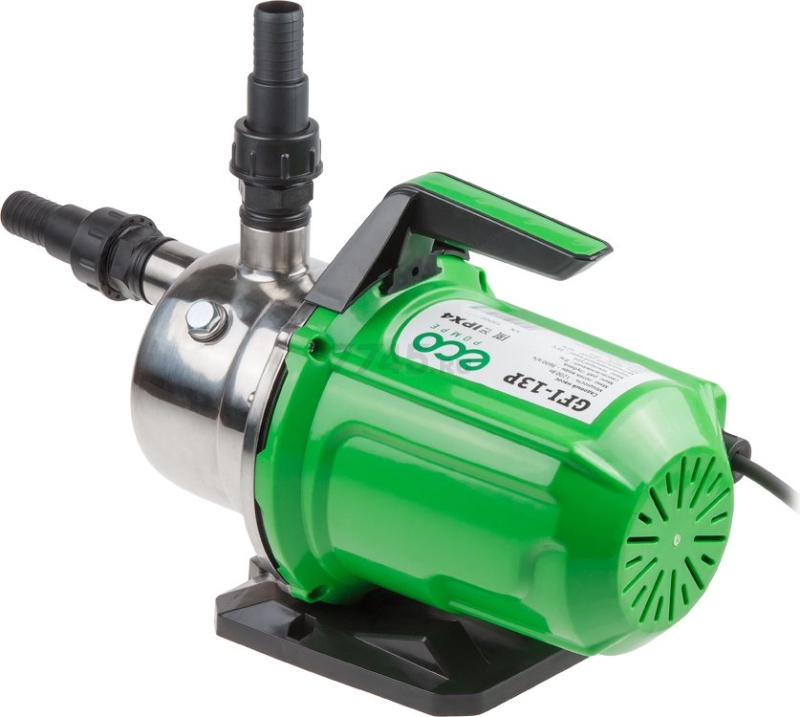 Насос самовсасывающий садовый ECO GFI-13P - Фото 11