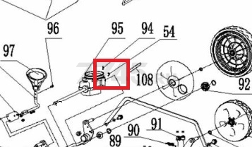 Пружина трансмиссии для газонокосилки ECO LG-733 (606089)