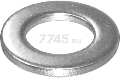 Шайба плоская М3 нержавеющая сталь DIN 125 STARFIX 1000 штук (SM-66531-1000)