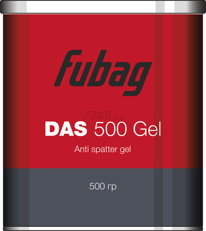Средство антипригарное (от налипания брызг) гель DAS 500 Gel 0,5 л (31195)