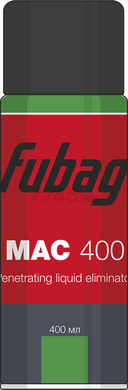 Очиститель для дефектоскопии аэрозоль FUBAG MAC 400 0,4 л (38994)