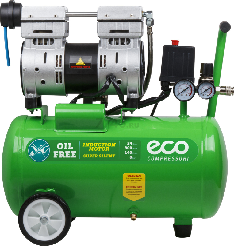 Компрессор безмасляный ECO AE-25-OF1 - Фото 13