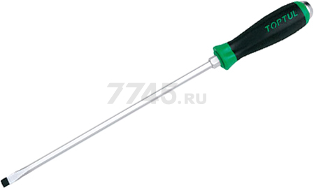 Отвертка ударная шлицевая SL10 300 мм TOPTUL Extra Long (FALB1030)