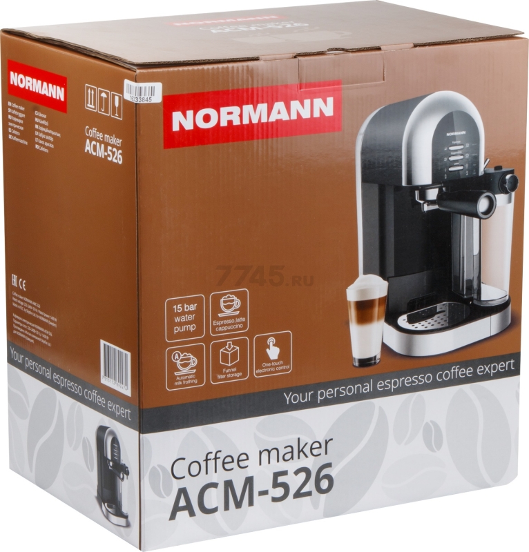 Кофеварка NORMANN ACM-526 - Фото 17