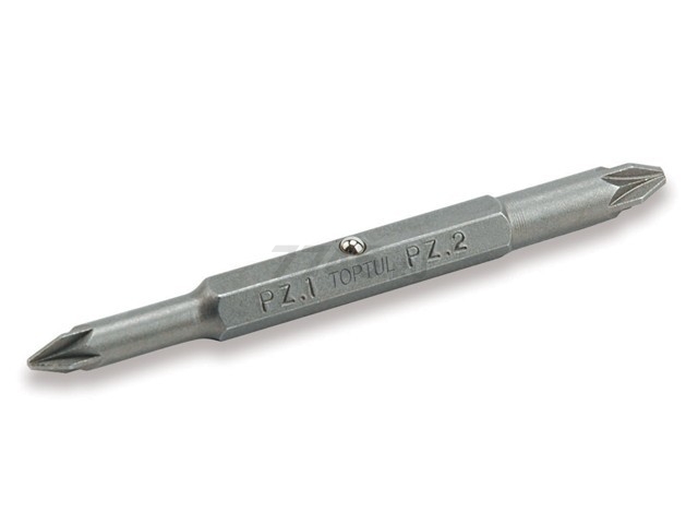 Насадка для отвертки PZ1xPZ2 75 мм TOPTUL (FKBA0102)
