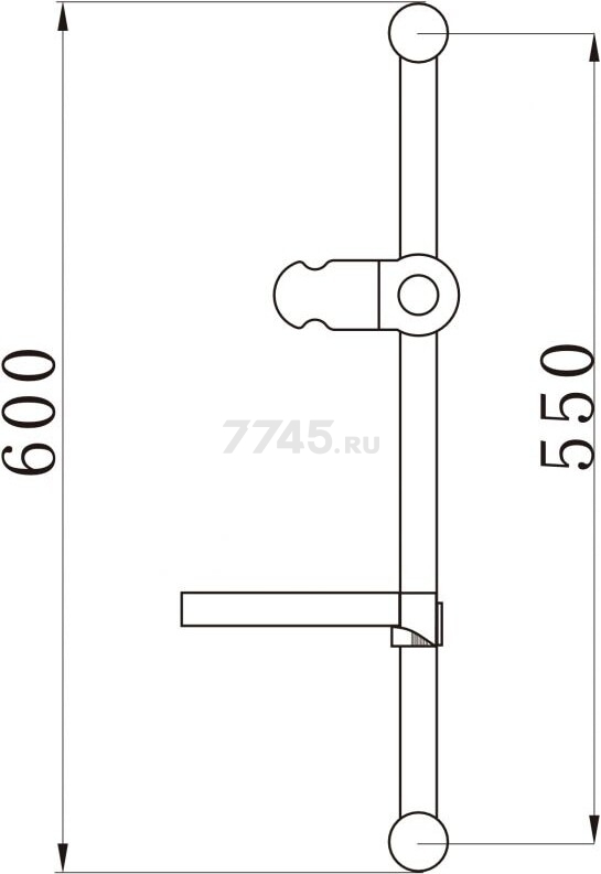 Душевой гарнитур AV ENGINEERING AVSSS-029 - Фото 8