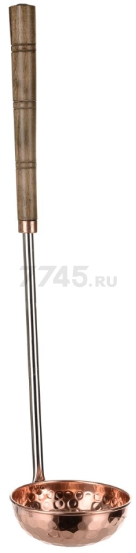 Ковш для бани БАННЫЕ ШТУЧКИ Медный 45 см (32030)